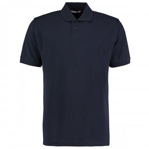 Kustom Kit Workforce piqué poloshirt voor heren, regular fit L koningsblauwe kleur