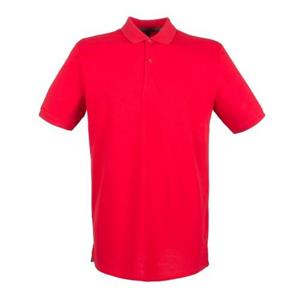 Henbury heren modern fit katoenen piqué poloshirt