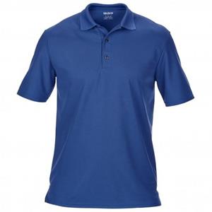 Gildan heren dubbel piqué sportpoloshirt met korte mouwen 3XL bosgroene kleur