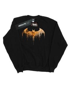 DC Comics jongens Batman Arkham Knight Halloween Moon Logo vulling sweatshirt 12-13 zwart