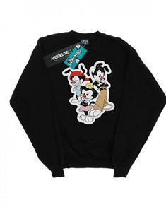 Animaniacs jongens Dot Wakko en Yakko sweatshirt 12-13 wit
