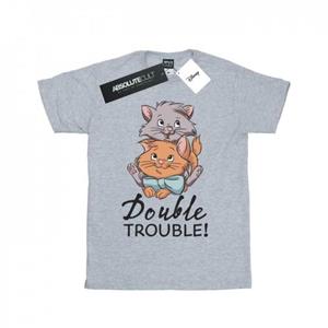 Disney Girls The Aristocats Double Trouble katoenen T-shirt 9-11 Years wit