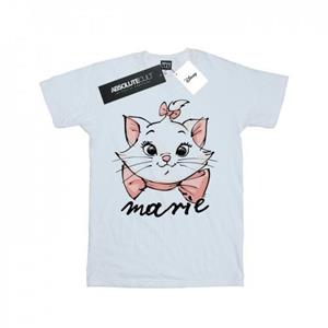 Disney Girls The Aristocats Marie Sketch Face katoenen T-shirt 12-13 wit