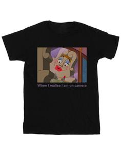 Disney meisjes Belle en het beest Madame De La Grande Bouche katoenen T-shirt 12-13 zwart