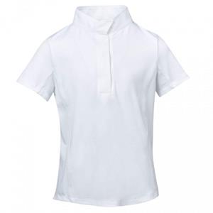 Dublin Childrens/Kids Ria wedstrijdshirt met korte mouwen 14 Years wit