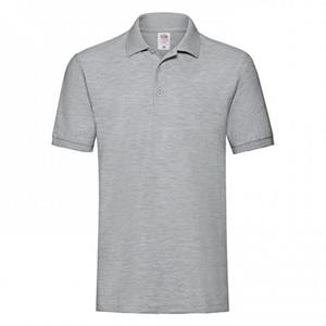 Fruit of the Loom Mens Premium Heathered Polo Shirt S