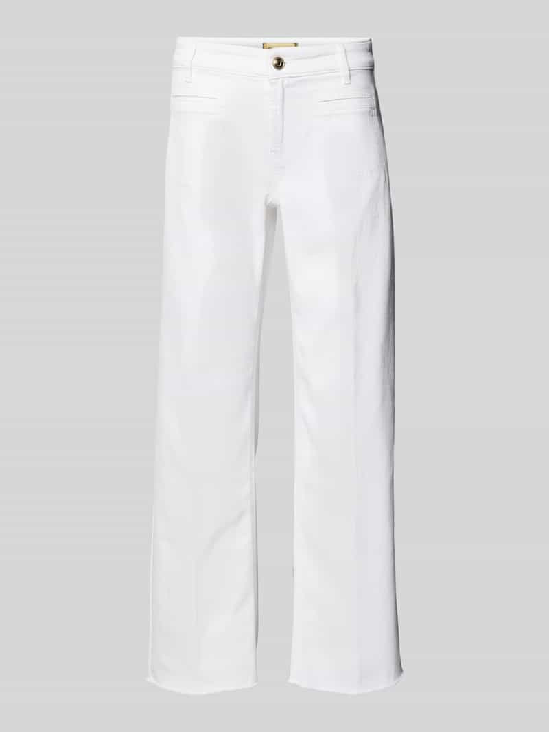 CAMBIO Regular fit jeans met kortere pijpen, model 'TESS'