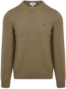 Lacoste Pullover Groen Beige