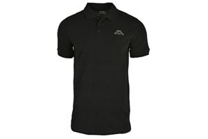 Kappa Peleot Polo, zwarte T-shirts voor heren M zwart