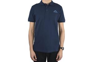Kappa Peleot Polo, marineblauwe T-shirts voor heren M Vloot