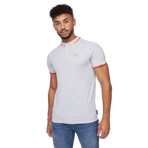 Crosshatch Chemfort-poloshirt voor heren L grijs
