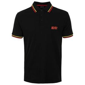 AC/DC unisex klassiek logo-poloshirt voor volwassenen L zwart