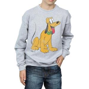 Disney jongens klassiek Pluto sweatshirt 12-13 grijs