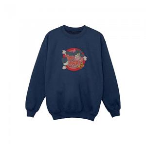 Tom And Jerry Tom en Jerry jongens klassiek catch-sweatshirt 12-13 marineblauwe kleur