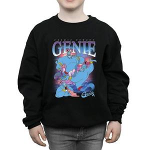 Aladdin Boys Genie Montage Sweatshirt 12-13 zwart