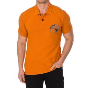 Napapijri Eob Polo met korte mouwen en reverskraag NP0A4F68 man L oranje