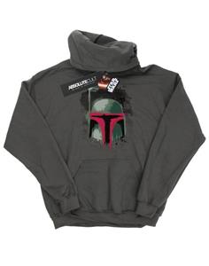 Star Wars jongens Boba Fett helmhoodie 12-13 houtskool