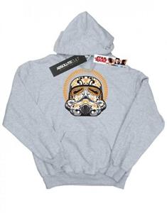 Star Wars jongens Stormtrooper Dia De Los Muertos hoodie 12-13 zwart