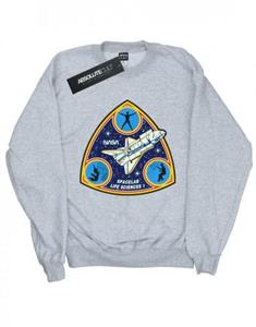 NASA jongens klassiek Spacelab Life Science sweatshirt 7-8 Years wit