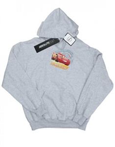 Disney Boys Cars Lightning McQueen-hoodie 12-13 grijs