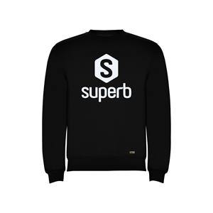 SUPERB Hexawhite 6020 Heren Sweatshirt met Lange Mouwen en Ronde Hals L blauw