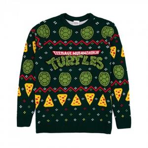 Teenage Mutant Ninja Turtles Unisex volwassen gebreide trui S groen