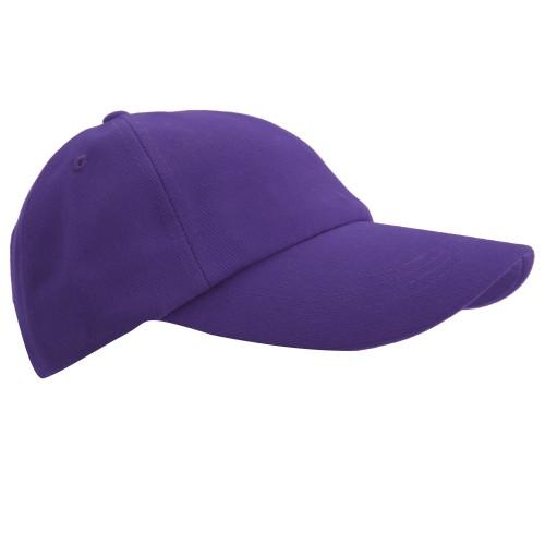 Result Unisex baseballpet met laag profiel, zwaar geborsteld katoen (pak van 2) One Size zwart