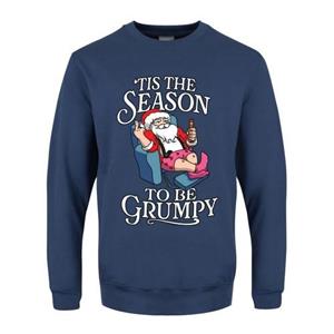 Grindstore Mens Â´Tis The Season To Be Grumpy Christmas Jumper