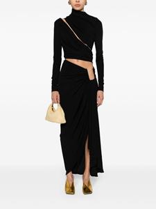 christopheresber Christopher Esber Odessa midi-rok - Zwart