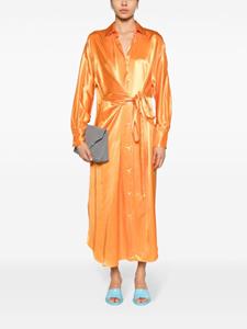 manuelritz Manuel Ritz Blousejurk met V-hals - Oranje