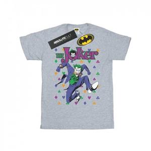 DC Comics Girls Batman Joker Cards Jump Cotton T-Shirt