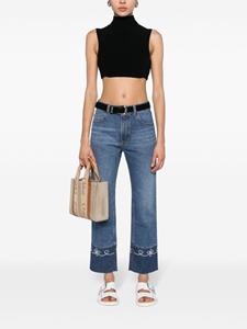 Chloé Cropped jeans - Blauw