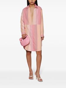 marrakshilife Marrakshi Life Gestreepte katoenen tuniek - Roze