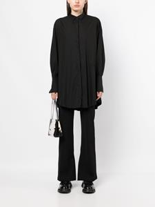 Patou Blousejurk met geborduurd logo - Zwart