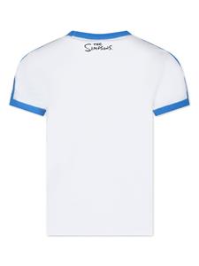mc2saintbarthkids MC2 Saint Barth Kids x The Simpsons T-shirt van biologisch katoen - Wit