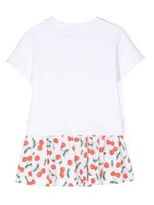 chiaraferragnikids Chiara Ferragni Kids Flared jurk - Wit