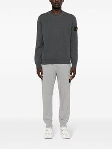 stoneisland Stone Island Sweater met Compass-logopatch - Grijs