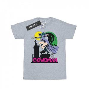DC Comics Girls Catwoman Text Logo Cotton T-Shirt