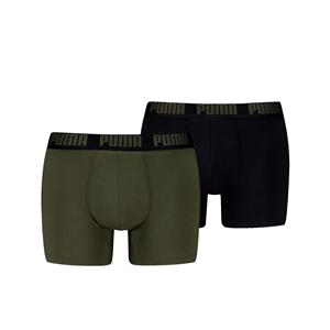 Puma Boxershorts Everyday Basic 2-pack Forest Night Tonal-S