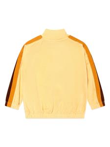 minirodini Mini Rodini Sweater met logo - Geel