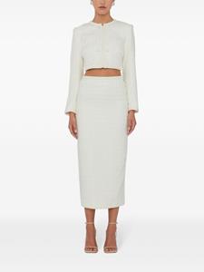 rotatebirgerchristensen ROTATE BIRGER CHRISTENSEN Bouclé kokerrok - Beige