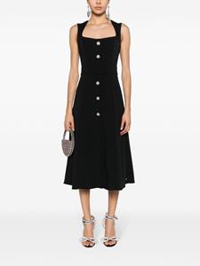 NISSA Midi-jurk met ceintuur - Zwart