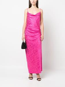 P.A.R.O.S.H. Jurk met bloemenprint - Roze