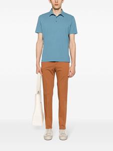 Incotex Chino met toelopende pijpen - Bruin