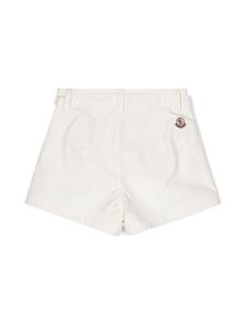 monclerenfant Moncler Enfant Shorts van katoenblend met vlakken - Wit