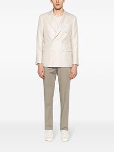 pttorino PT Torino Broek met toelopende pijpen - Beige