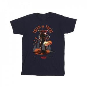 Pertemba FR - Apparel Netflix Boys Stranger Things Trick or Treat Demagorgon T-shirt 12-13 zwart