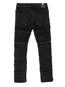 1017alyx9sm 1017 ALYX 9SM Gerafelde skinny jeans met rits bij de enkels - Zwart