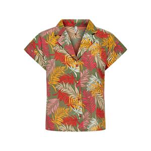 Only Bedrukte blouse, korte mouwen