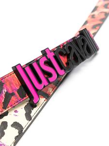 justcavalli Just Cavalli Riem met luipaardprint - Roze